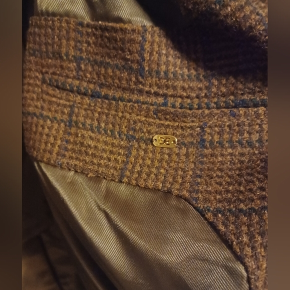 Sam Edelman Women's Braellynn Chocolate Chip Menitta Plaid Blazer Size Small NWT - Picture 7 of 15